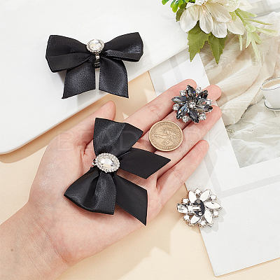 Wedding Shoe Decoration Sets AJEW-NB0005-13A-1