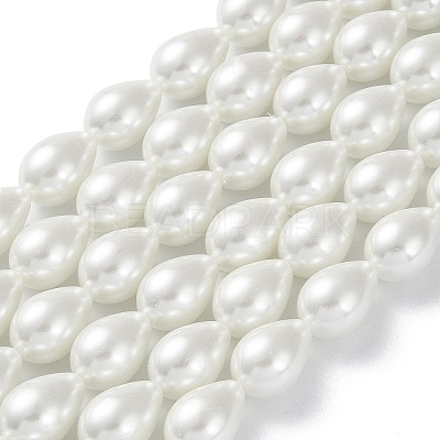 Glass Pearl teardrop HY-O001-A-02-1