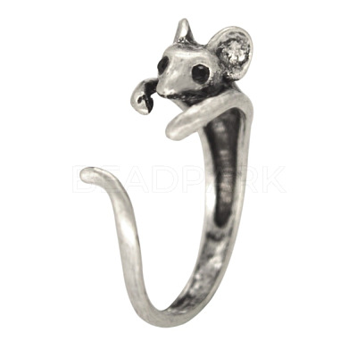 Mouse Alloy Cuff Rings WGAF3DE-01-1