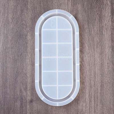 DIY Oval Storage Tray Silicone Molds DIY-B076-02C-1