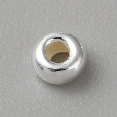 925 Sterling Silver Spacer Beads STER-WH0020-02A-S-1