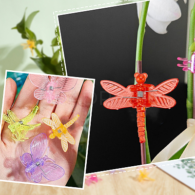 70Pcs Mini Plastic Hair Claws Clips for Little Girls OHAR-SP0001-18-1