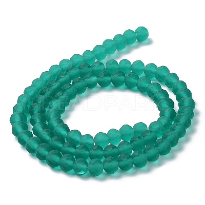 Transparent Glass Beads Strands LS-EGLA-A034-T8mm-MD18-1
