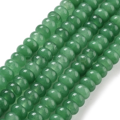 Natural White Jade Beads Strands G-E507-01Q-1