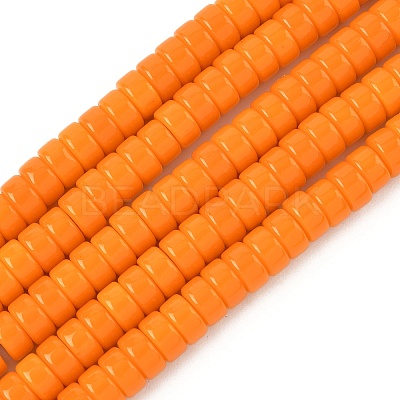 Opaque Glass Beads Strands LS-GLAA-I060-01G-1