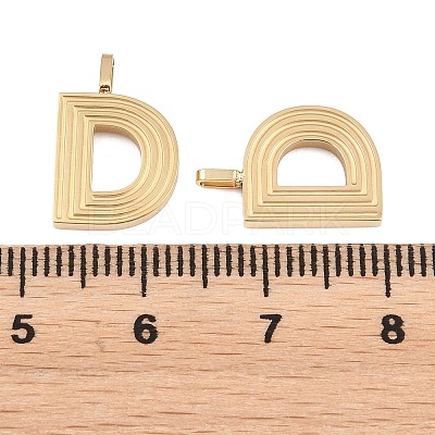 304 Stainless Steel Pendants STAS-L022-589D-1