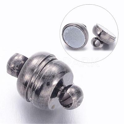 Brass Magnetic Clasps with Loops X-KK-H361-B-1