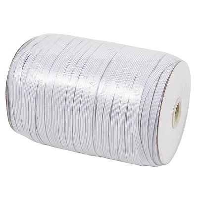 1/2 inch Flat Braided Elastic Rope Cord EC-R030-12mm-01-1