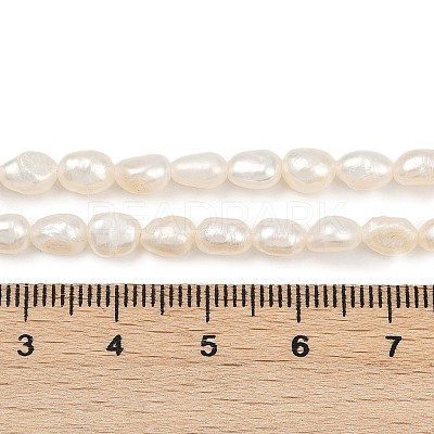 Natural Cultured Freshwater Pearl Beads Strands PEAR-P064-20G-01A-1