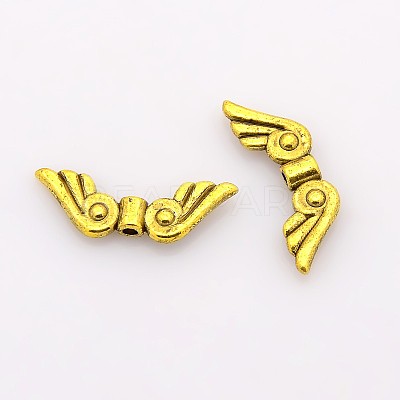 Tibetan Style Alloy Beads X-TIBEB-1000-AG-LF-1