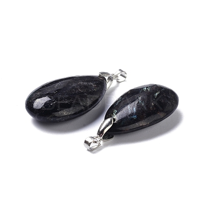 Natural Gemstone Pendants G-D084-01P-B-1