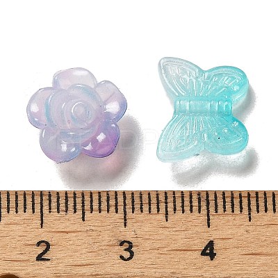 Imitation Jelly Acrylic Beads OACR-H039-02B-1