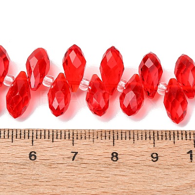 Crystal Glass Beads Strands GLAA-D033-35-1