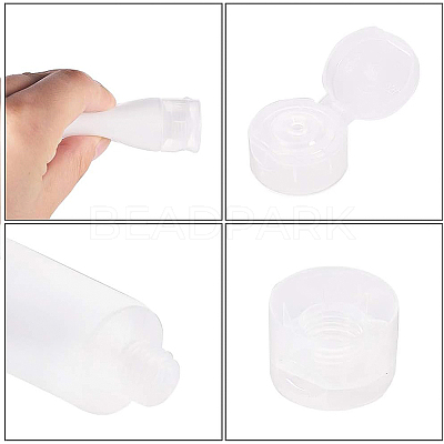 Matte Plastic Refillable Cosmetic Bottles LS-MRMJ-WH0024-01C-1