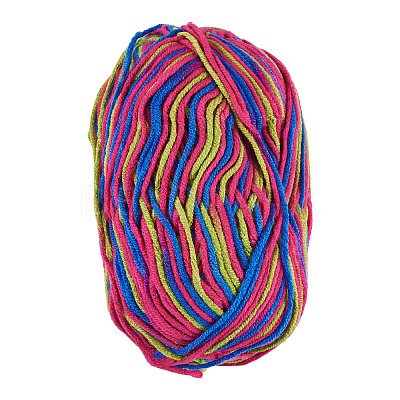 Light Gradient Segment Dyed Polyester Yarn DIY-TADJ0002-005H-1