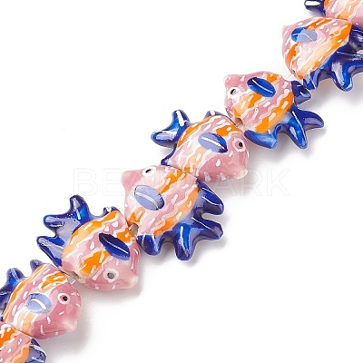 Handmade Porcelain Beads X1-PORC-G002-54H-1