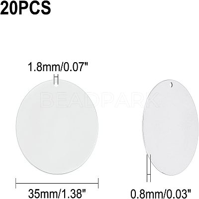Stainless Steel Pendants LS-STAS-WH0026-01P-1