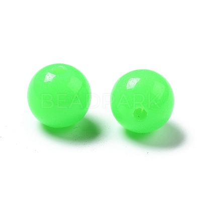 Fluorescent Acrylic Beads X-MACR-R517-8mm-07-1