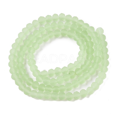 Transparent Glass Beads Strands LS-EGLA-A044-T3mm-MD09-1