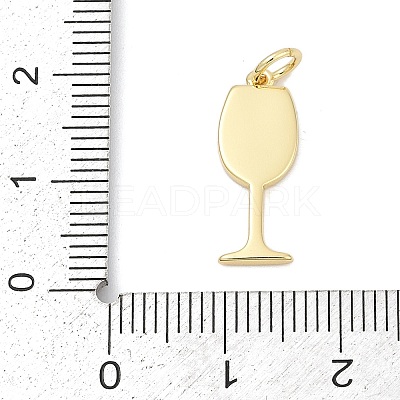 Brass Enamel Pendants KK-U062-02B-02-1