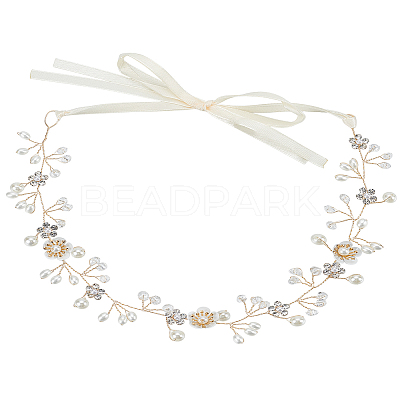 1Pc Polyester Headband AJEW-LP0002-21G-1
