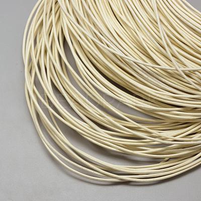 Spray Painted Cowhide Leather Cords WL-R001-2.0mm-09-1
