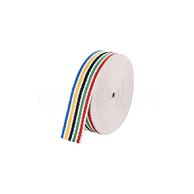 10 Yards Candy Color Polycotton Ribbon OCOR-BC0006-96B-1