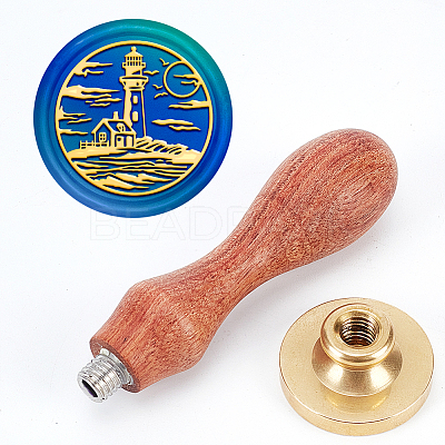 Wax Seal Stamp Set AJEW-WH0208-1214-1