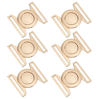 6Sets Zinc Alloy Side Release Buckles FIND-BC0013-98A-1