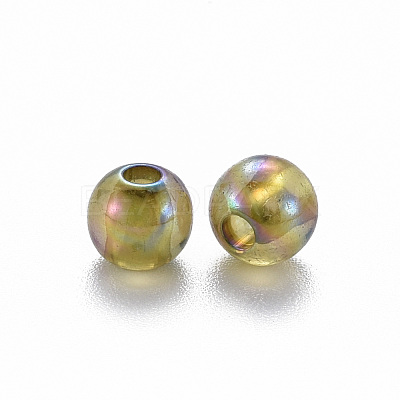 Transparent Acrylic Beads MACR-S370-B6mm-737-1