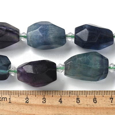 Natural Fluorite Beads Strands G-H095-A06-01-1