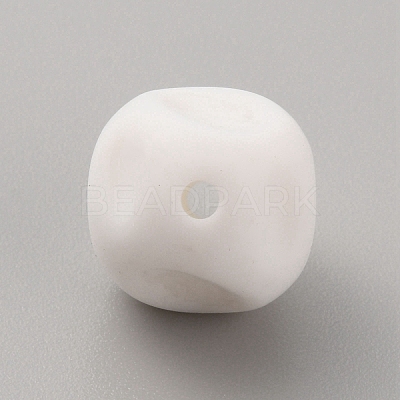 Cube Food Grade Eco-Friendly Silicone Beads SIL-TAC0003-11G-1