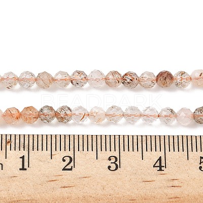 Natural Rutilated Quartz Beads Strands G-L622-C06-4mm-1