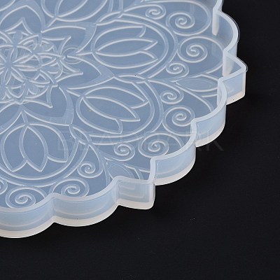 DIY Cup Mat Set Silicone Molds DIY-Z020-02-1