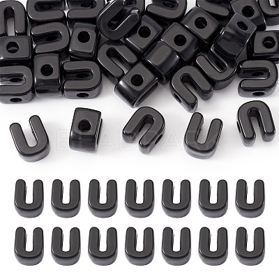 Acrylic European Beads OACR-TAC0013-14U-1