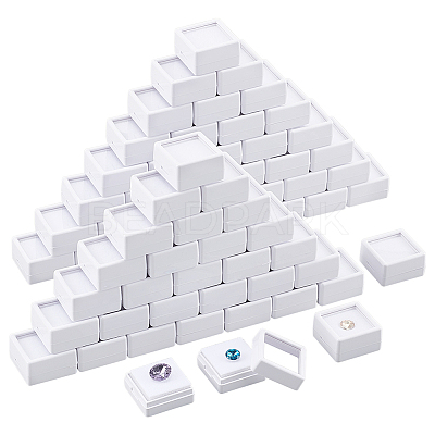 Plastic Loose Diamond Storage Boxes CON-WH0089-72A-1