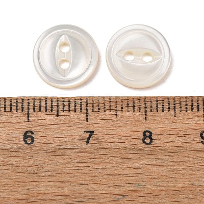 Cat Eye Style Natural Shell Buttons SH-CBAA69B-01E-1