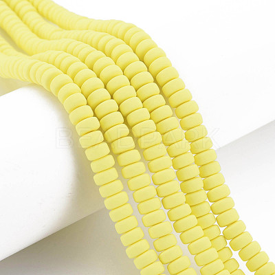 Handmade Polymer Clay Beads Strands CLAY-N008-008-43-1