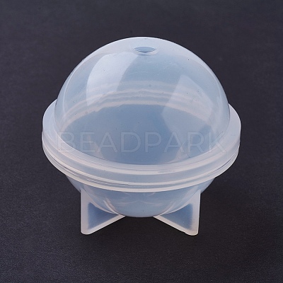 40mm Round Ball Silicone Mold | 3D Sphere Mold | Clear Mould for UV Resin |  Epoxy Resin Craft Supplies