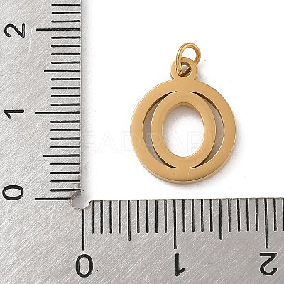 304 Stainless Steel Charms
with Jump Ring LS-STAS-R001-02G-O-1