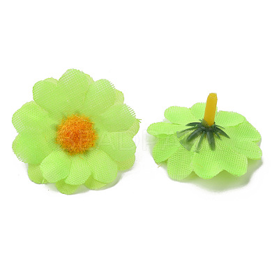 Handmade Silk Cloth Sunflower DIY-WH0134-A11-1