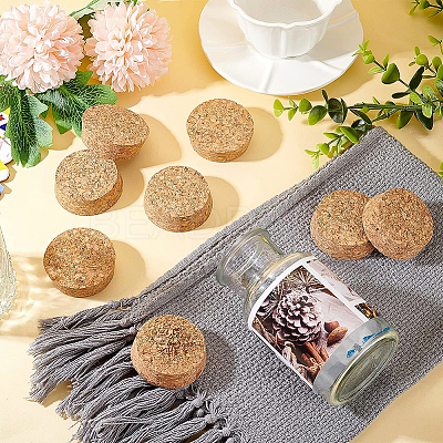 30Pcs Cork Bottle Stoppers AJEW-BC0009-91B-1