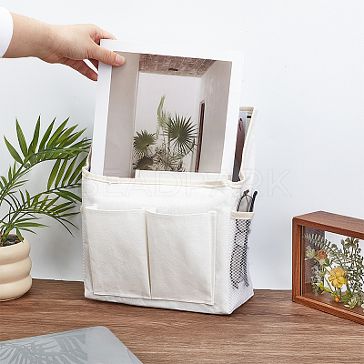 Cotton and Linen Dust Proof Hanging Storage Bags DIY-WH0899-644-1