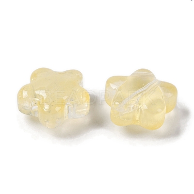 Baking Paint Glass Beads LS-GLAA-S202-10C-1