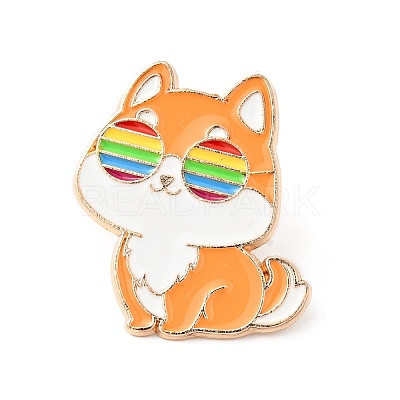 Colorful Animal Enamel Pin JEWB-J005-13B-KCG-1
