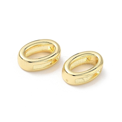 Brass Slide Charms KK-L253-15G-1