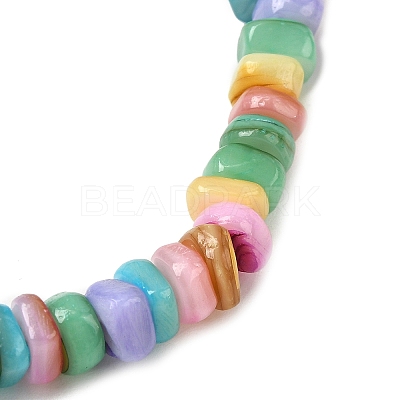 Natural Shell Jewelry Sets SJEW-JS01355-1