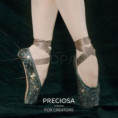 Preciosa® Crystal Hotfix Flatback Stones Y-PRC-HSS8-31110-1