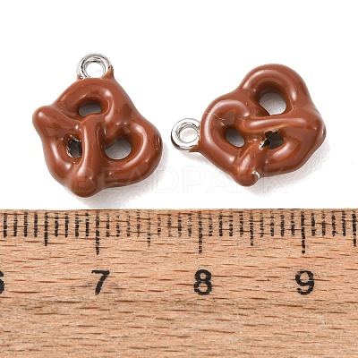Afternoon Tea Alloy Enamel Pendants AL-CBA3252-03P-B-1