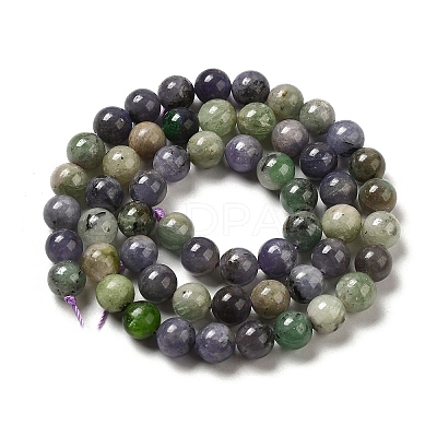 Natural Tanzanite Beads Strands G-Z044-A01-02-1